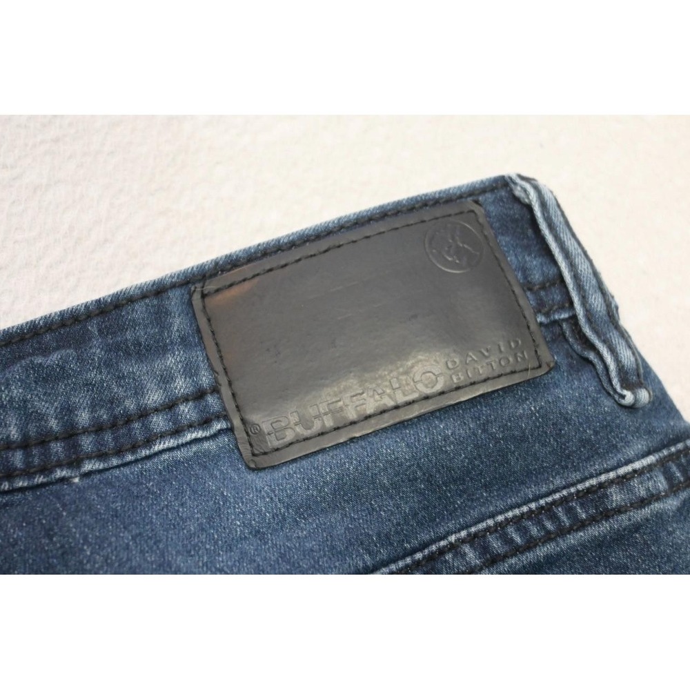 Buffalo David Bitton Axel Buckle Slim Stretch Denim Jeans Mens Size‎ 32 x 32
